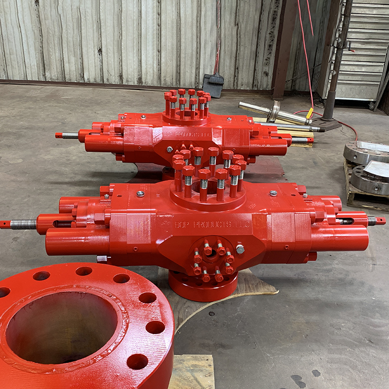 Single Ram BOP with pipe ram blind ram variable bore ram and shear ram options
