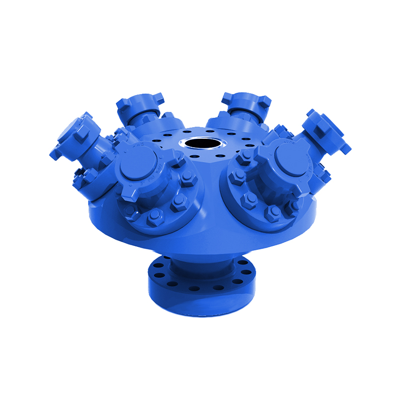 Wellhead frac head for frac tree and high pressure flowline connection