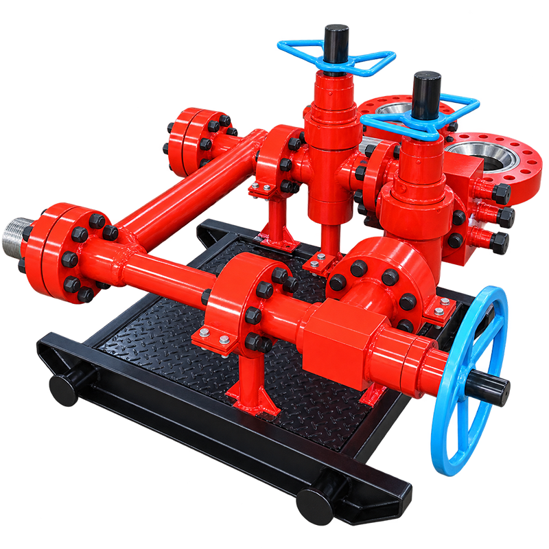 API 16C Kill Manifold for high-pressure BOP well control on offshore drilling rigs, HPHT wells, sour service and 5K, 10K or 15K applications
