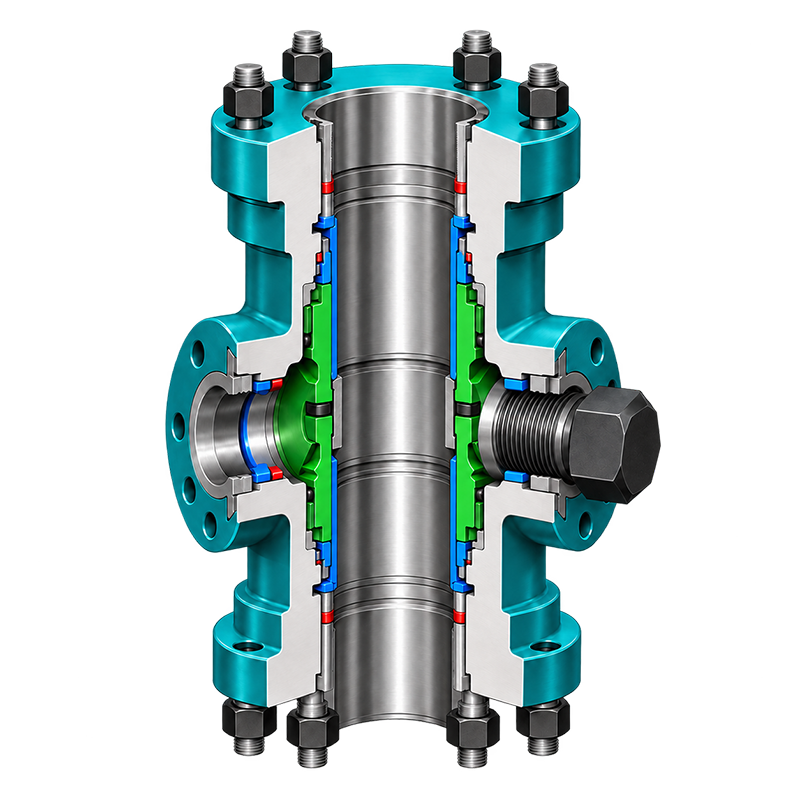 API 6A Valve Removal Plug for wellhead side outlet gate valve replacement on casing spool and tubing spool applications