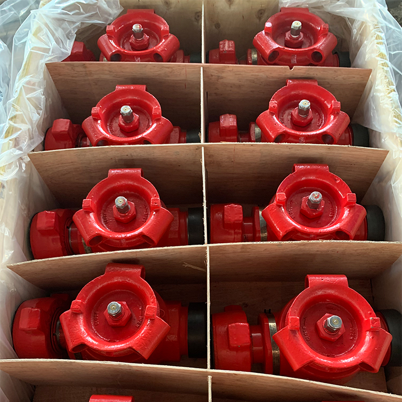 API 6A Plug Valve pressure testing and export packing for oilfield service