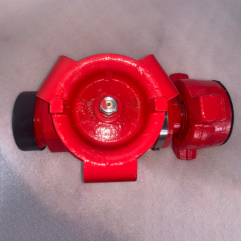 Fig 1502 high pressure plug valve with Weco-style hammer union connection