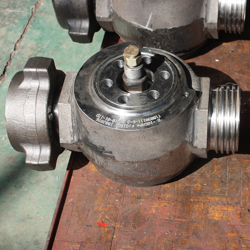 High pressure plug valve used in oilfield pressure pumping manifold