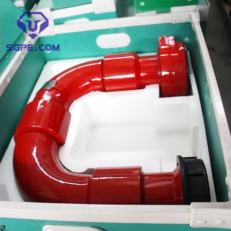 FMC WECO type swivel joint connection for high pressure treating iron