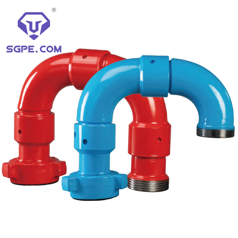 Short radius swivel joint for compact oilfield flowline layouts