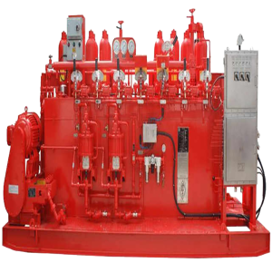 API 16D BOP Control Unit and accumulator unit operating annular BOPs, ram BOPs, shear rams and HCR valves on land and offshore drilling rigs