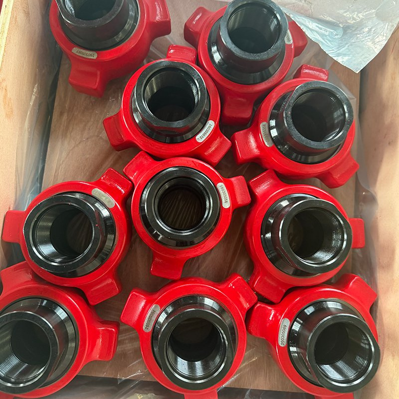 H2S service hammer union for sour gas oilfield flowline connection