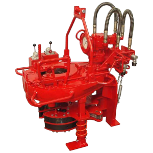 API 7K casing power tong with hydraulic backup for 4–20 in. casing running on land drilling, offshore and workover rigs.