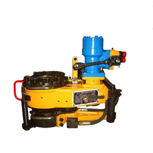 Drill Pipe Power Tong with backup tong, HPU and torque monitoring system for drill pipe makeup and breakout on land, offshore and workover drilling rigs