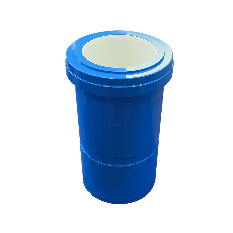 Zirconia ceramic mud pump liner for high pressure drilling mud service