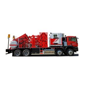 Truck Mounted Coiled Tubing Unit for oil and gas well intervention, wellbore cleanout, nitrogen lifting, acidizing and rigless workover