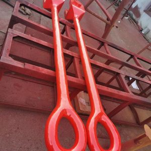 DH Single Arm Lifting Ring API 8C for oilfield elevator suspension and rig floor tubular handling