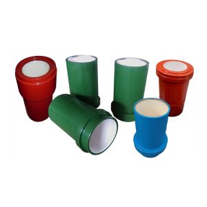 Mud pump liner for oilfield drilling pump Spare Parts with chrome sleeve, hardened and zirconia liner options