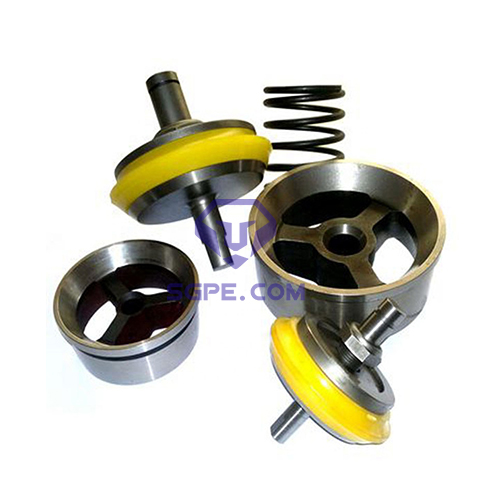 Mud pump valve assembly with valves and seats for oilfield mud pumps