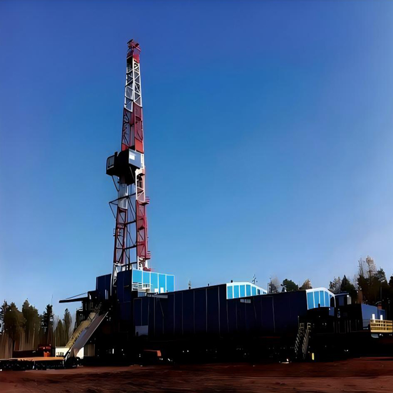 Cluster drilling rig for multi-well pad drilling and onshore oilfield development