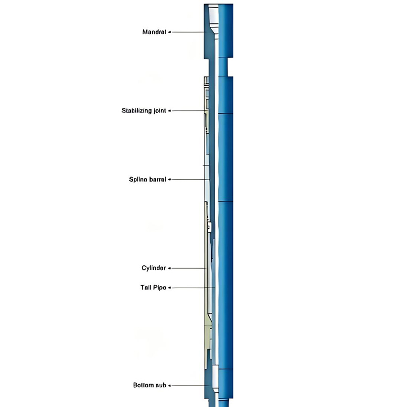 SGPE YJ One-Way Shock Absorber for oilfield drilling, drill string vibration control, and BHA protection