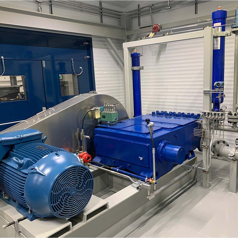 Oilfield Frac Plunger Pump with fluid end and power end for pressure pumping