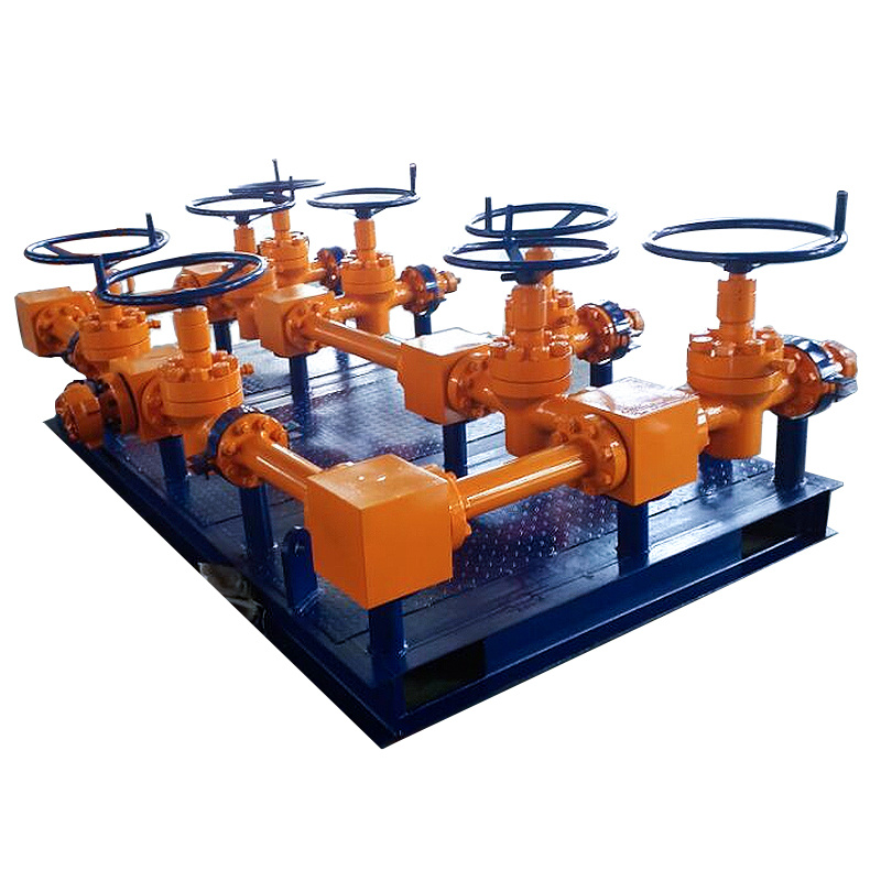 Kill and Choke Manifold for oilfield well control supplied by SGPE