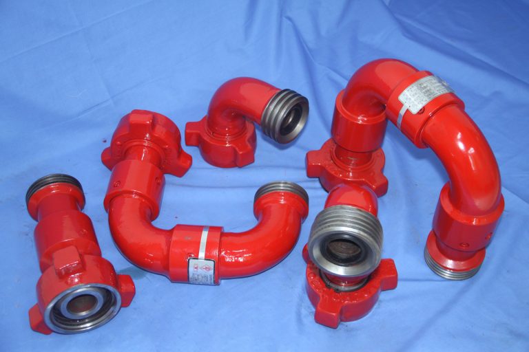 Oilfield Swivel Joints for high pressure petroleum flowline systems with Fig connection and treating iron applications